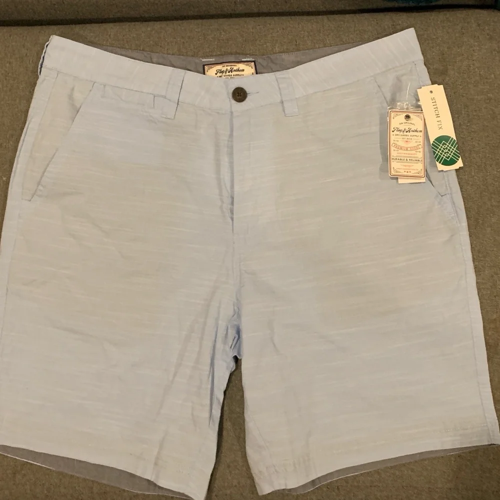 Flag & Anthem light blue shorts - Picture 5 of 7